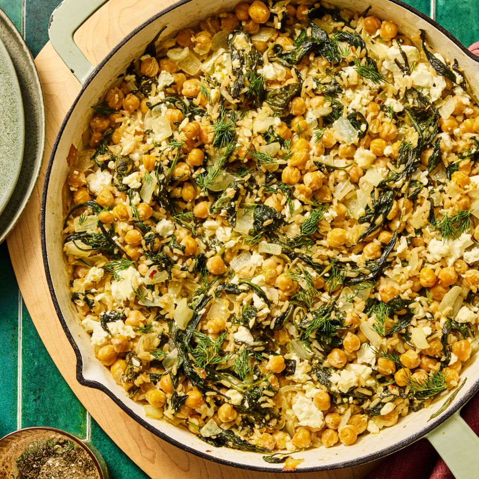 A recipe image of Chickpea Casserole.