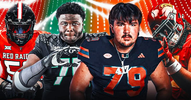 Top committed offensive tackles in the 2026 class