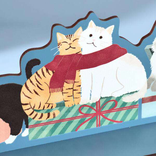 猫24匹と過ごすクリスマス」カルディ「にゃんだふるカレンダー」3498円