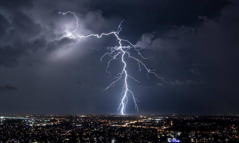 Young woman, 21, dies after being struck by lightning as witnesses ...