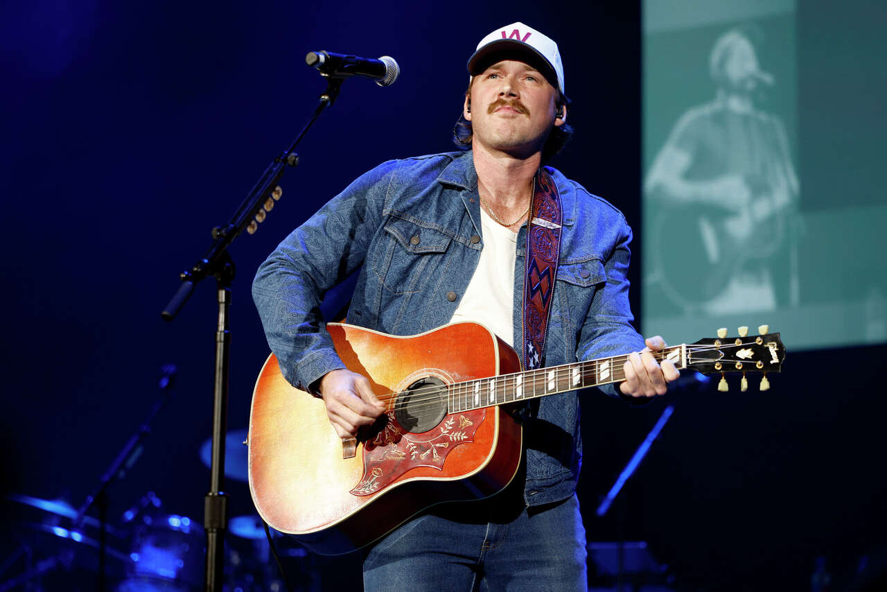 Morgan Wallen performs onstage for the 16th Annual Darius and Friends St. Jude Benefit at Ryman Auditorium on June 2, 2025 in Nashville, Tennessee. (Jason Kempin/Getty Images)