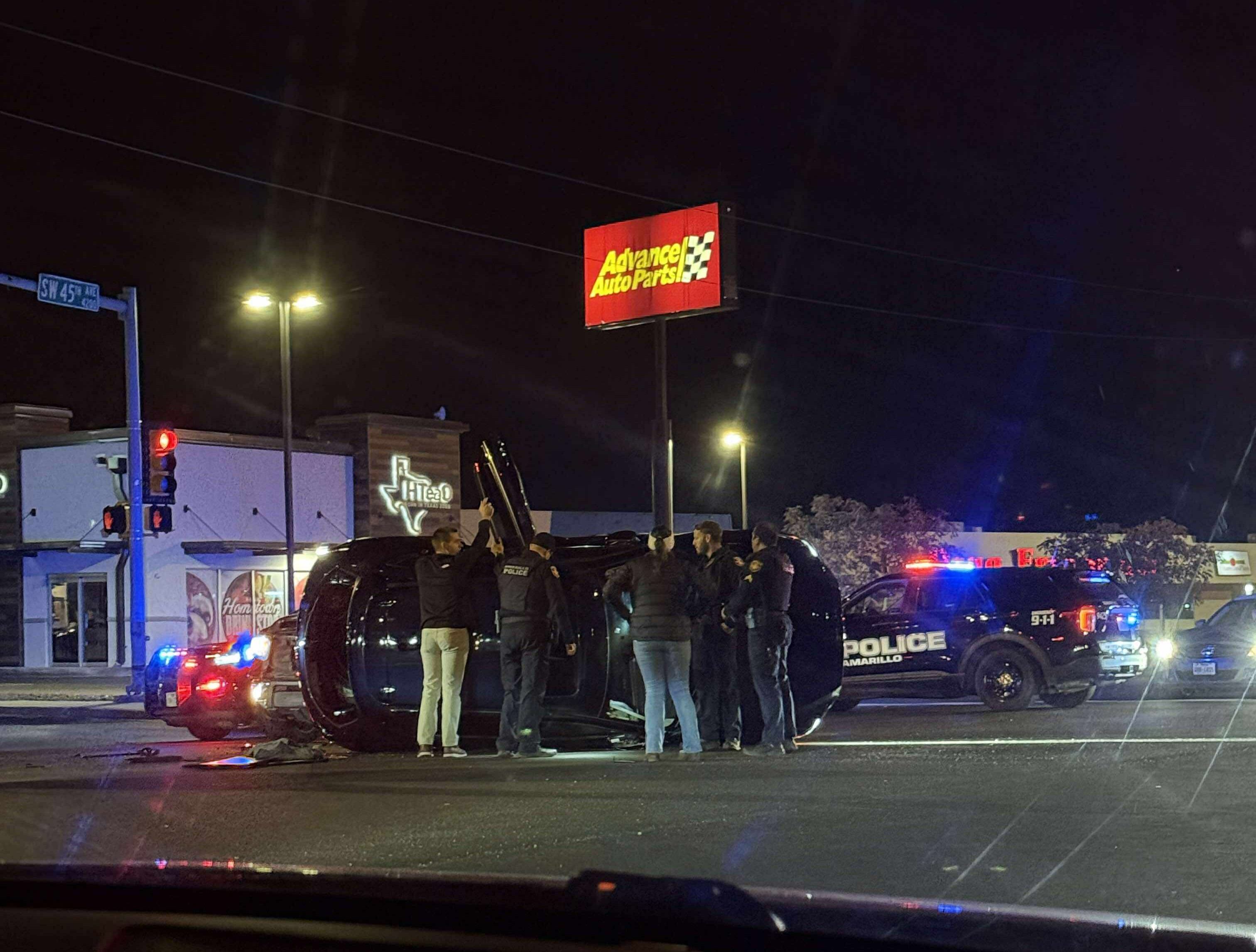 Repeat DWI offender arrested after rollover crash in Amarillo