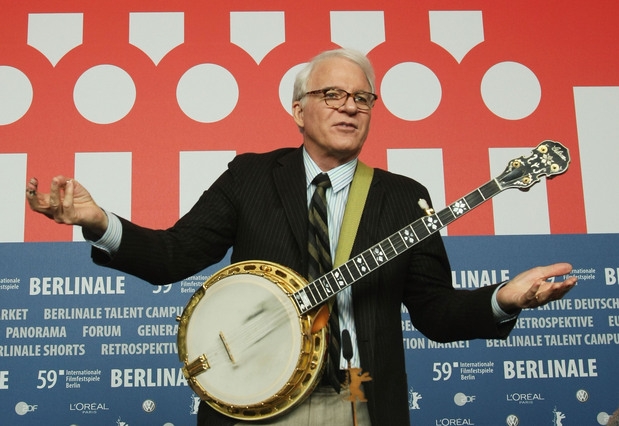 Steve Martin's Banjo Mastery Hits No. 1 in Bluegrass