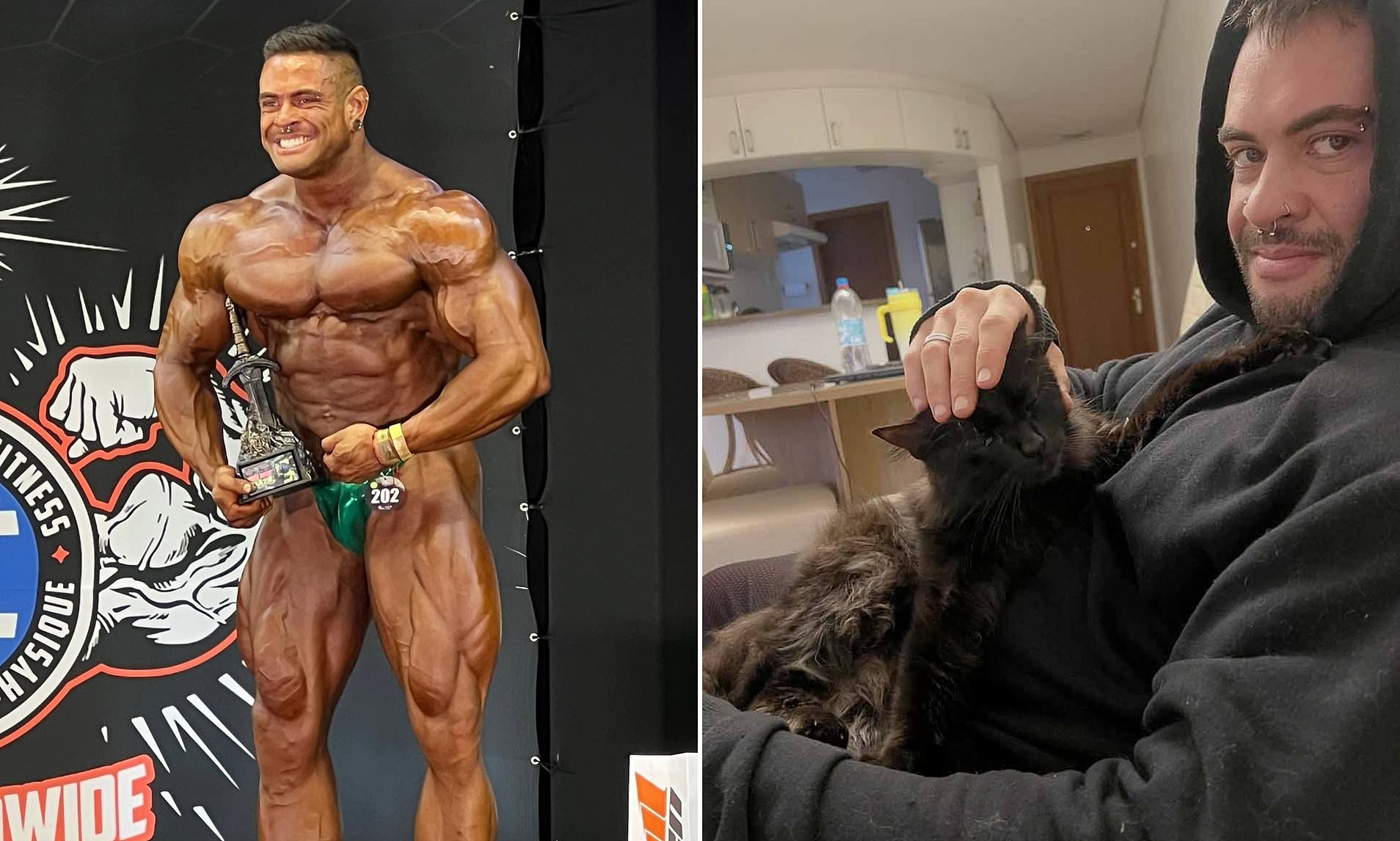 Celebrity bodybuilder dies from stroke after pet cat died: Influencer ...