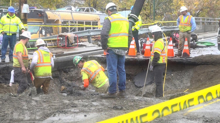 Bridgeport families affected by severe water main break