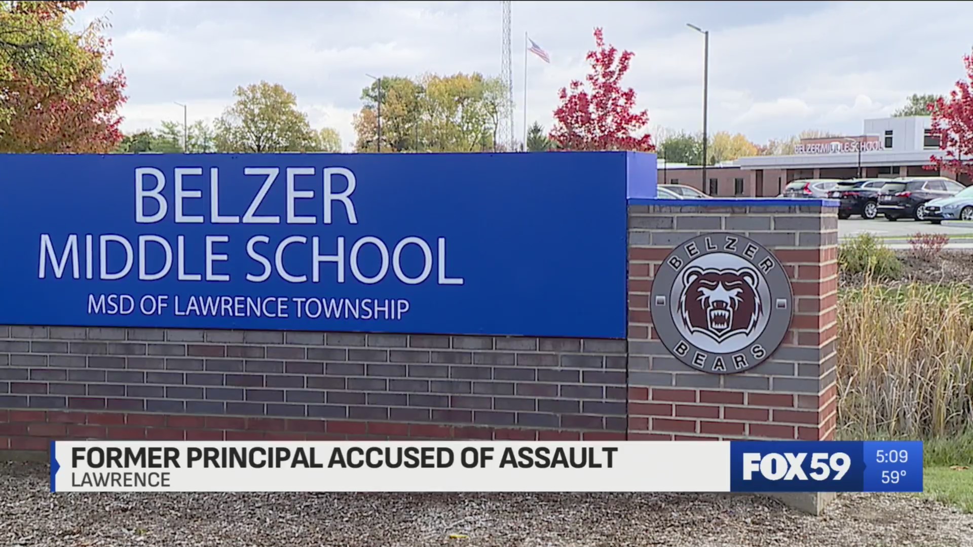 Former Belzer Middle School principal accused of assault