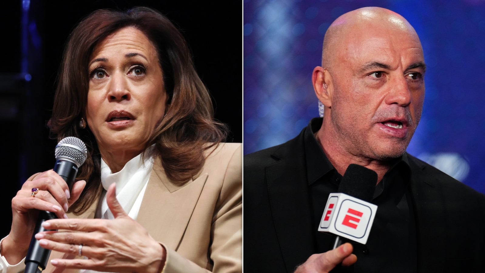 Kamala Harris Gets Candid About Her Joe Rogan Regrets