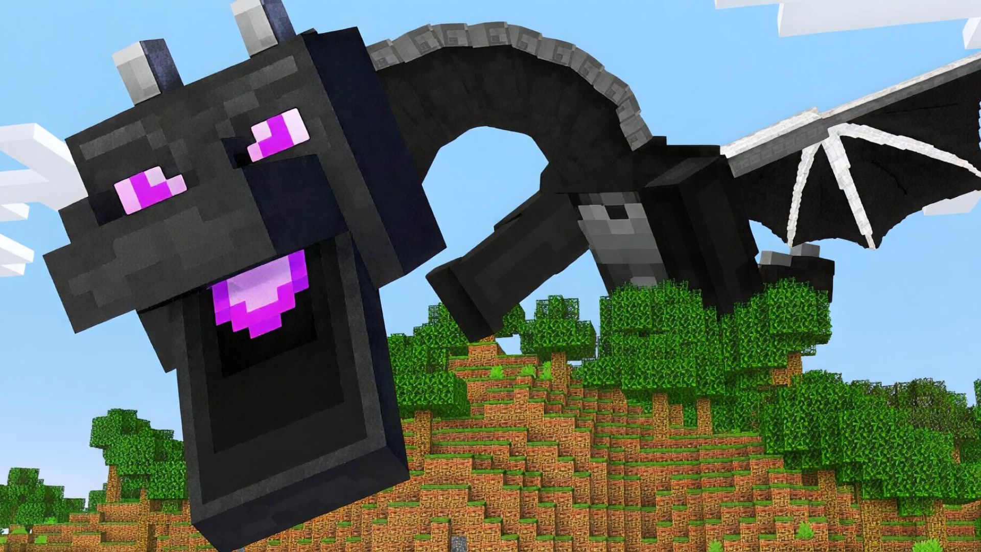 Minecraft, But You Become a Dragon...