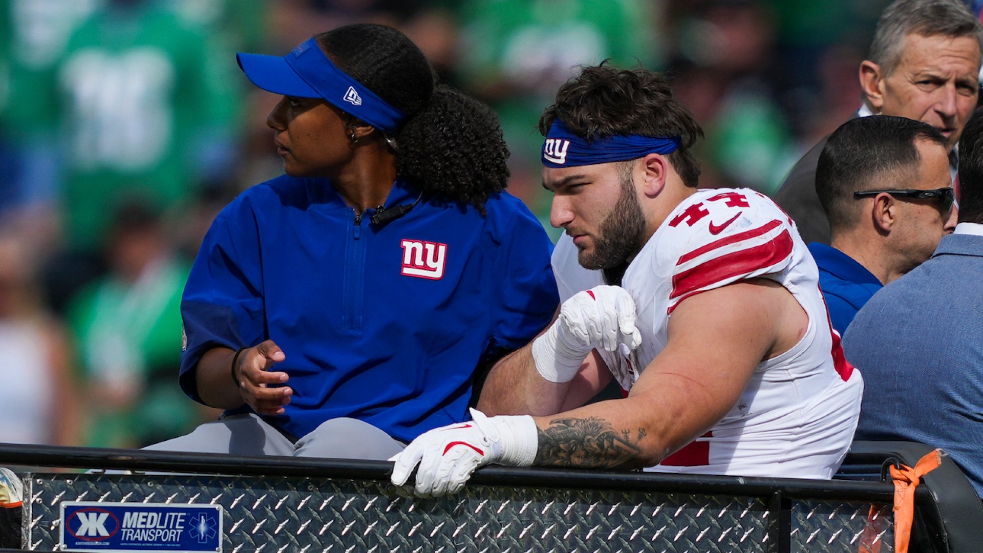 Gnarly Details of NY Giants Star Cam Skattebo's Season-Ending Injury ...