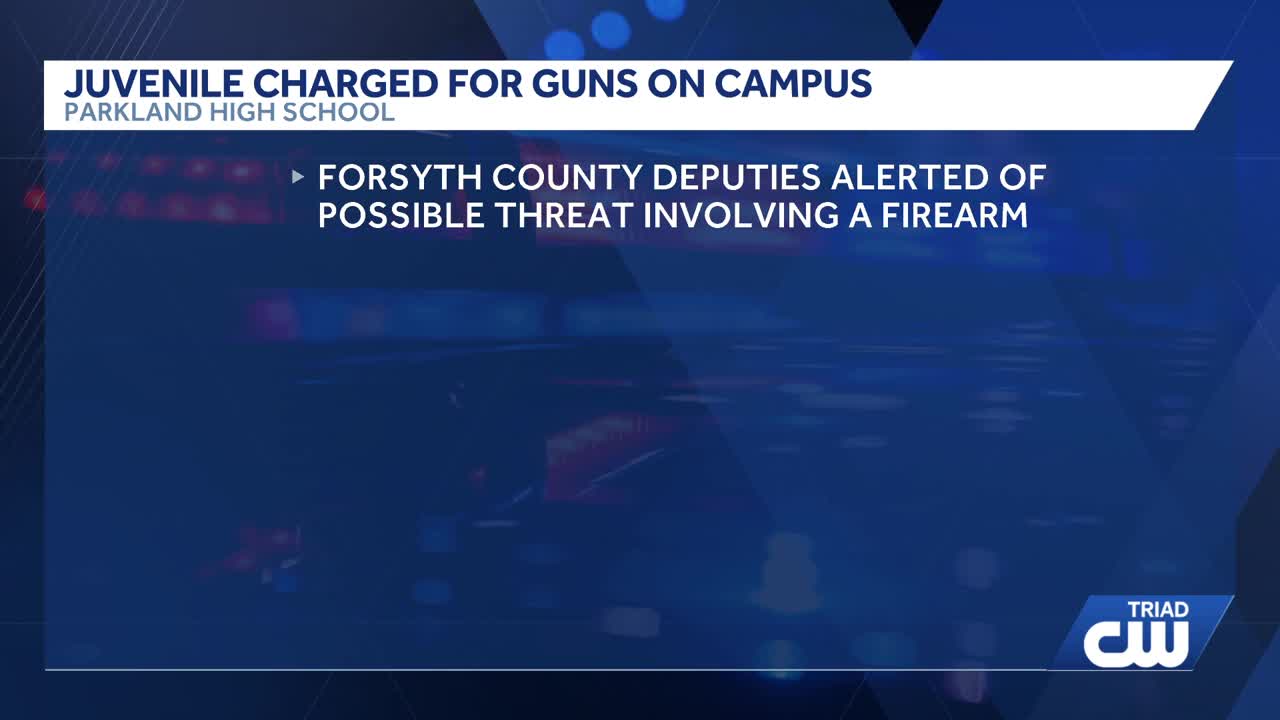 Parkland High School student charged after guns found in vehicle