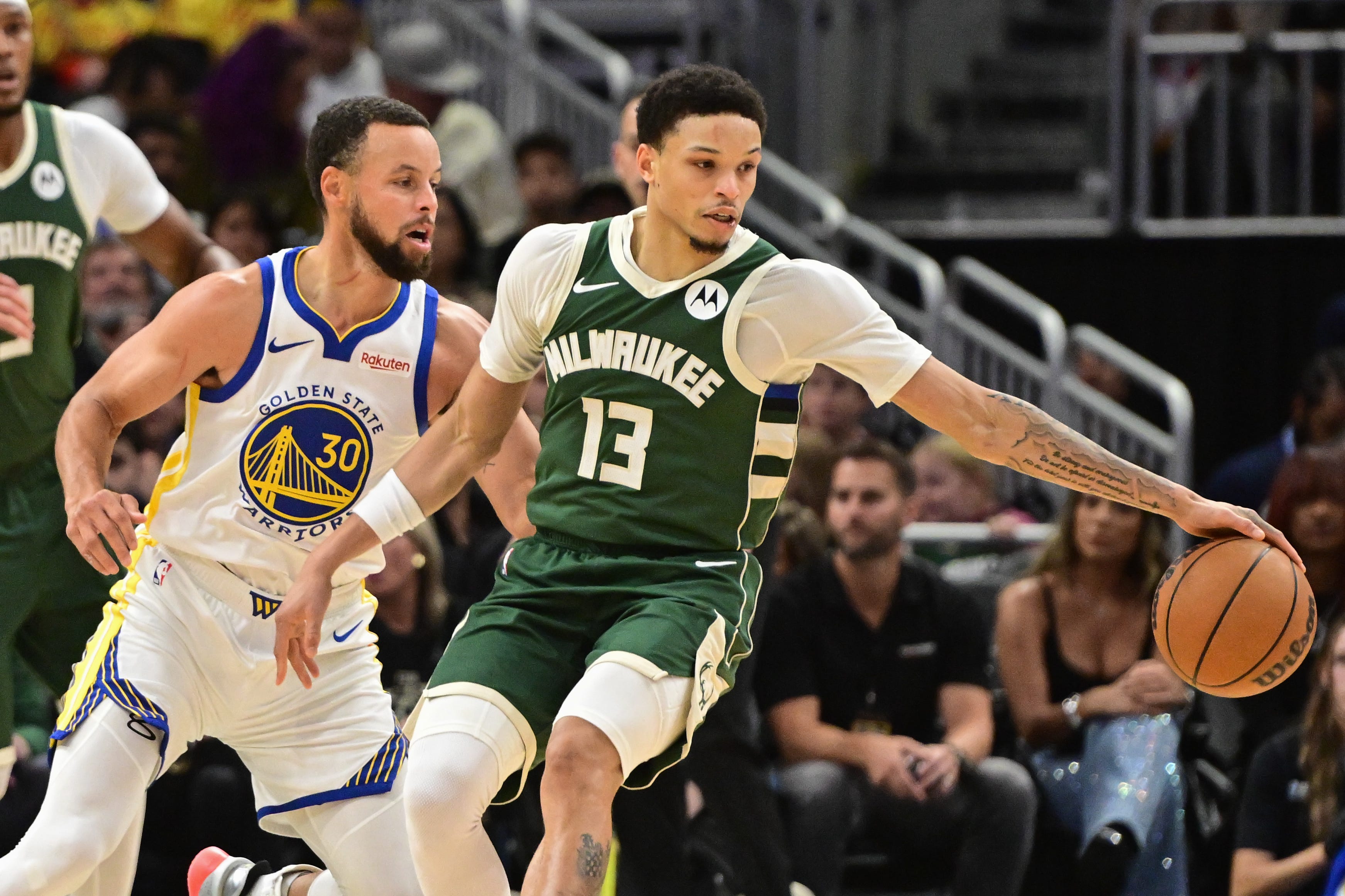 Giannis dresses in Minion costume before Bucks game, while Ryan Rollins ...