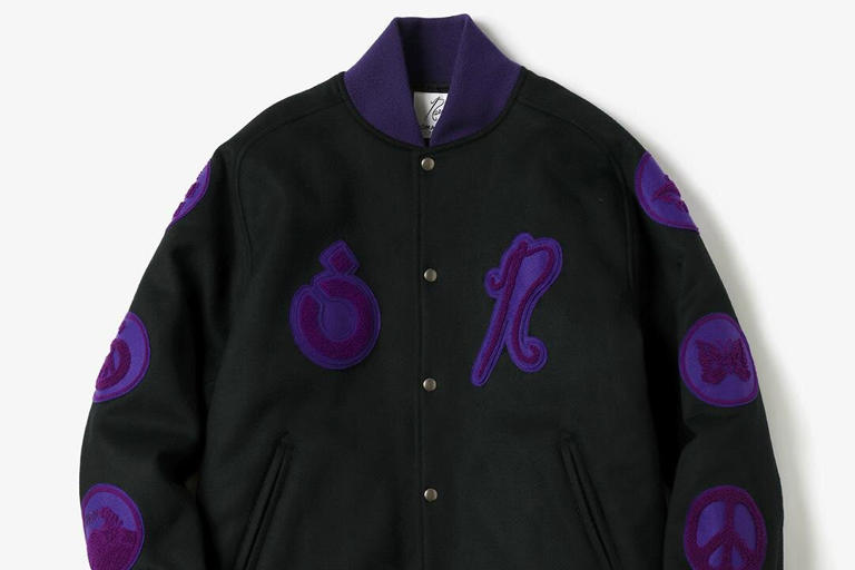 た*や様 ニードルス バタフライ刺繍カジュアルジャケット た*や