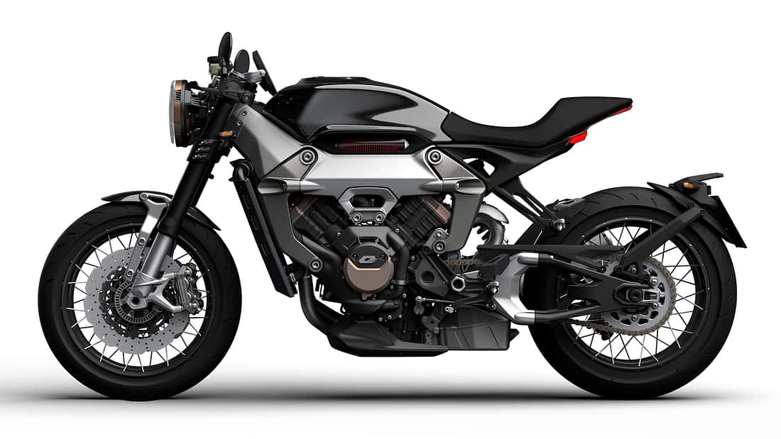 QJMotor EQUUS 600 V4 Café Racer: Café Racer mit V4-Motor – unter 10.000 ...