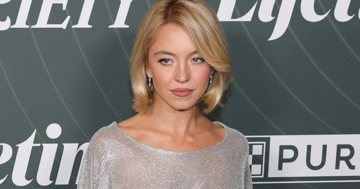 sydney sweeney silver dress photos Sydney Sweeney's red-carpet moment has the internet talking. Wearing a  liquid-silver mesh dress and skipping the bra entirely, the actor leaned  into the season's sheer trend with unapologetic confidence  a reminder