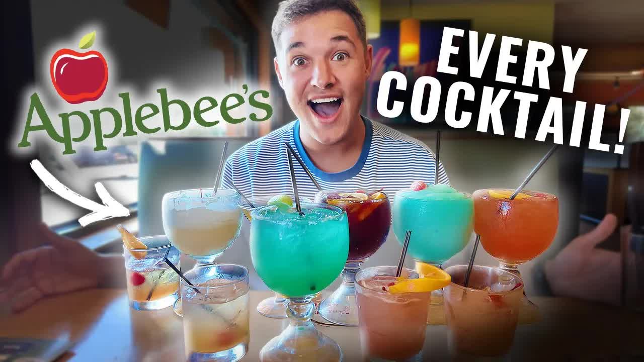 Applebee's cocktail taste test: Henny punch vs Pina colada!