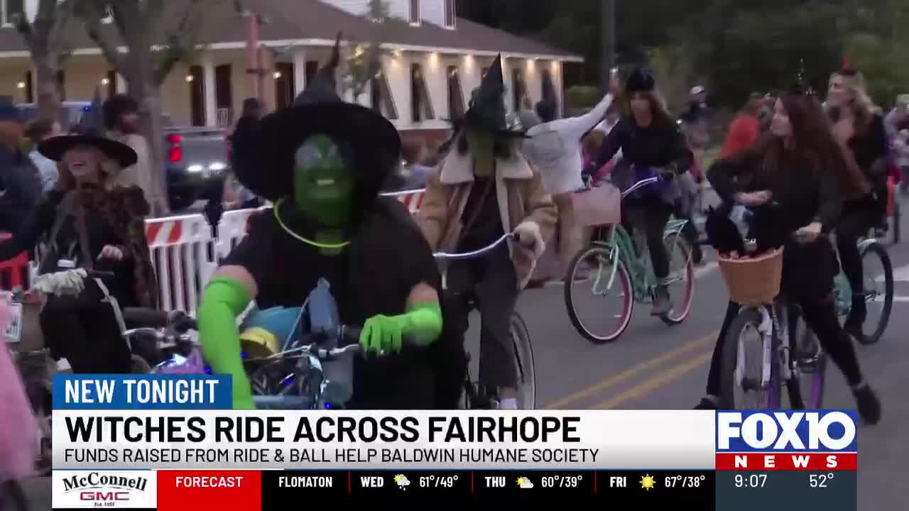Annual witches ride brings Halloween spirit to downtown Fairhope