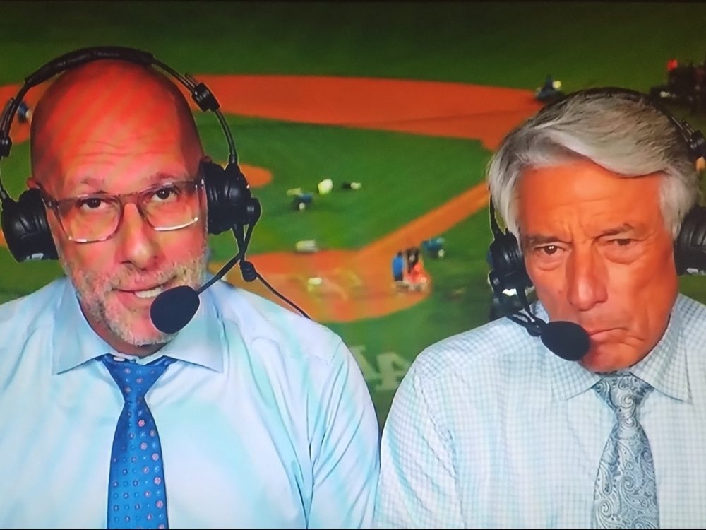 What were Sportsnet's Blue Jays on-air talent doing in 1993?