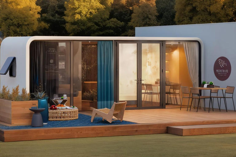This Amazon A-frame tiny home is packed with cottage-style charm for ...