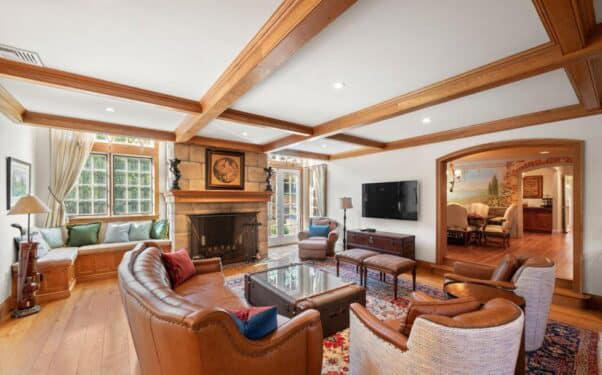 First Bank House of the Week: Exceptional Stone Manor in Newtown Square