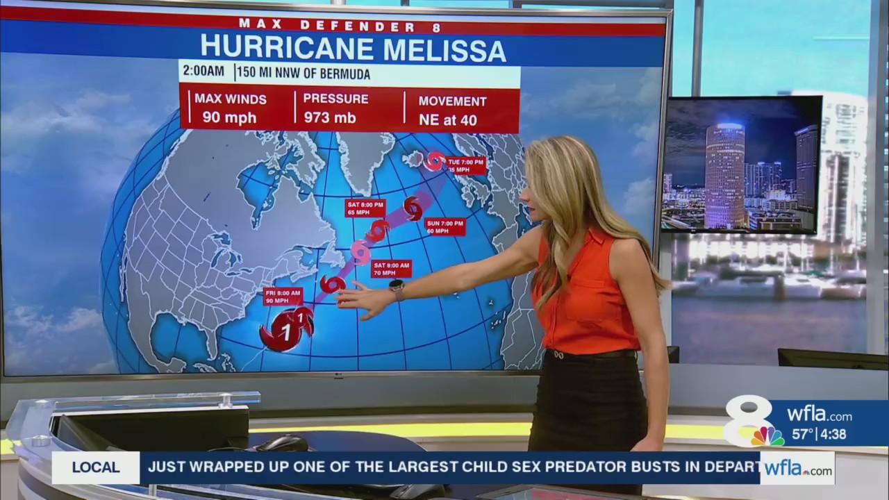 Melissa expected to become an extratropical cyclone today: NHC