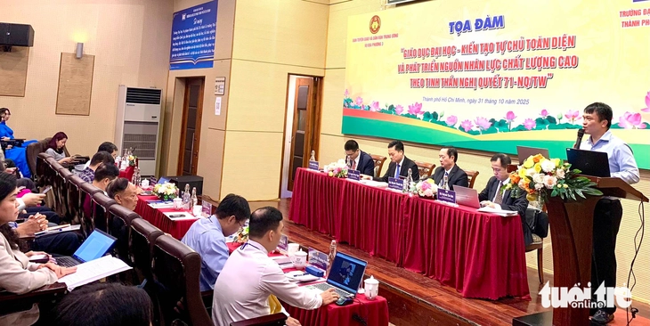 Để đại học khỏe, từng khoa phải khỏe, từng người phải được đầu tư tốt