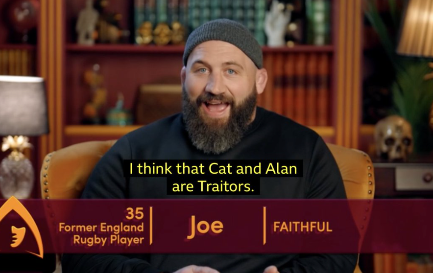 Celebrity Traitors’ Joe Marler: Rugby star turned ‘genius’ Faithful