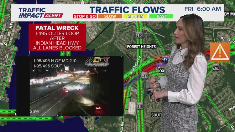 Driver dies after being ejected from car in crash on I-95