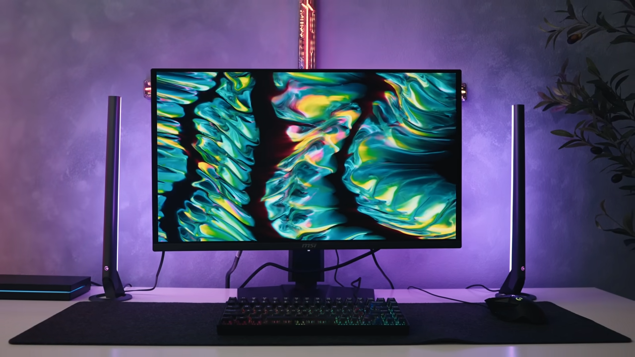 Throwback to MSI’s 272URX QD-OLED monitor