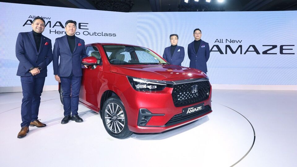 Honda Amaze is the cheapest car in India with ADAS technology.