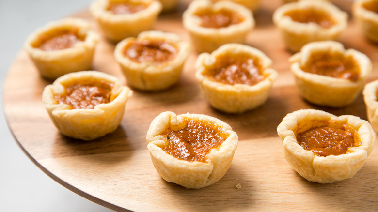 Mini pumpkin pie bites recipe