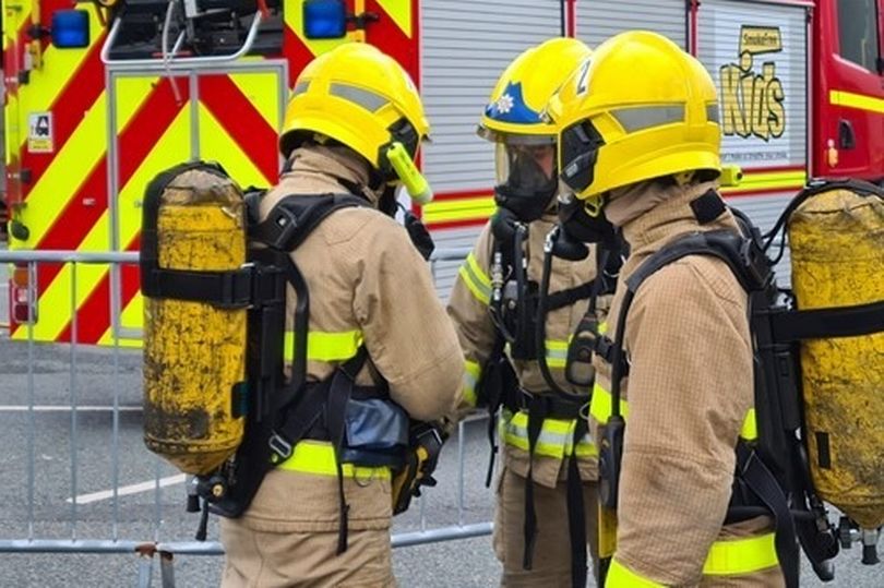 One person in hospital after fire breaks out at house