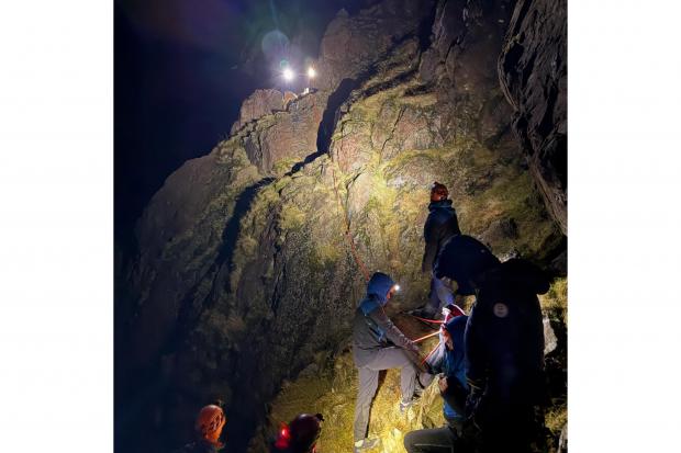 Two climbers rescued from Pillar Rock in Lake District after ropes got ...