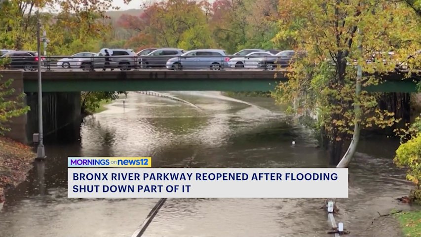 Bronx River Parkway reopens in both directions after heavy rain from ...