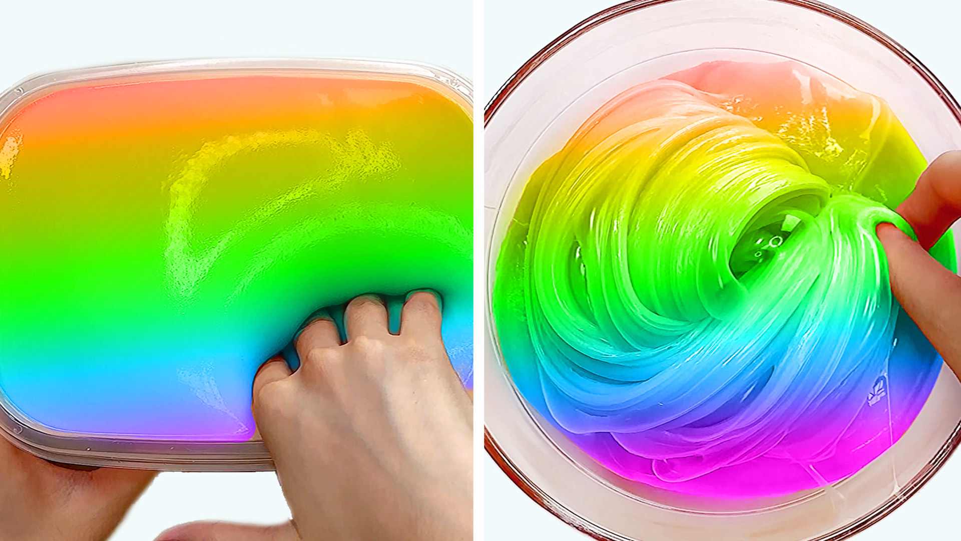Este slime de colores te relaja