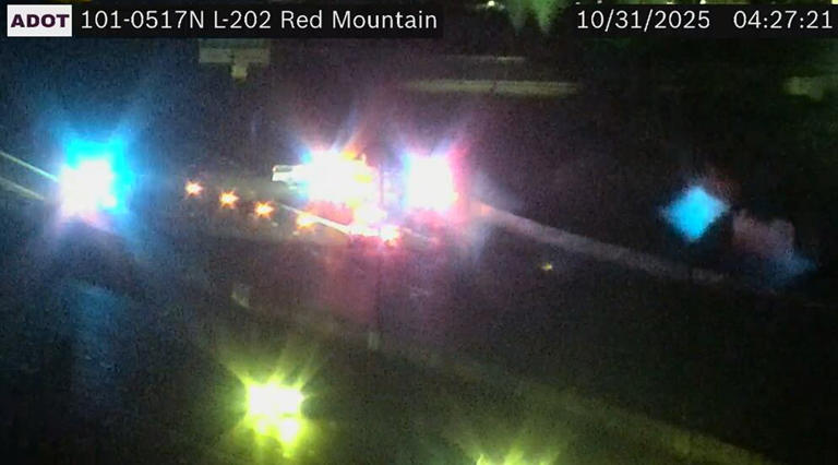 Loop 202 reopens in Mesa after serious crash