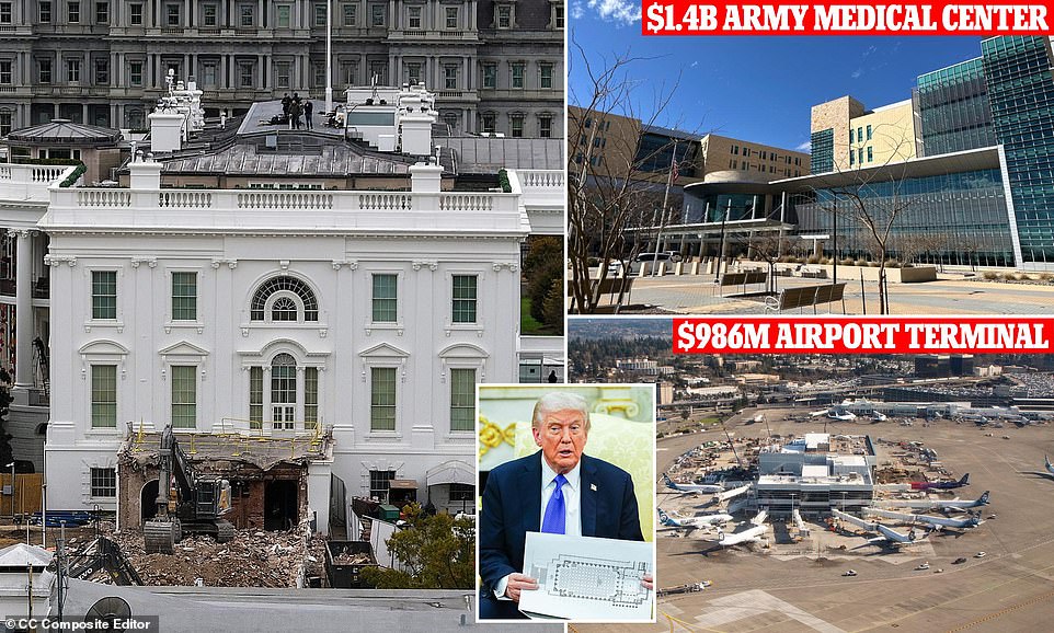 Report: Builder behind Trump's ballroom has history of blunders