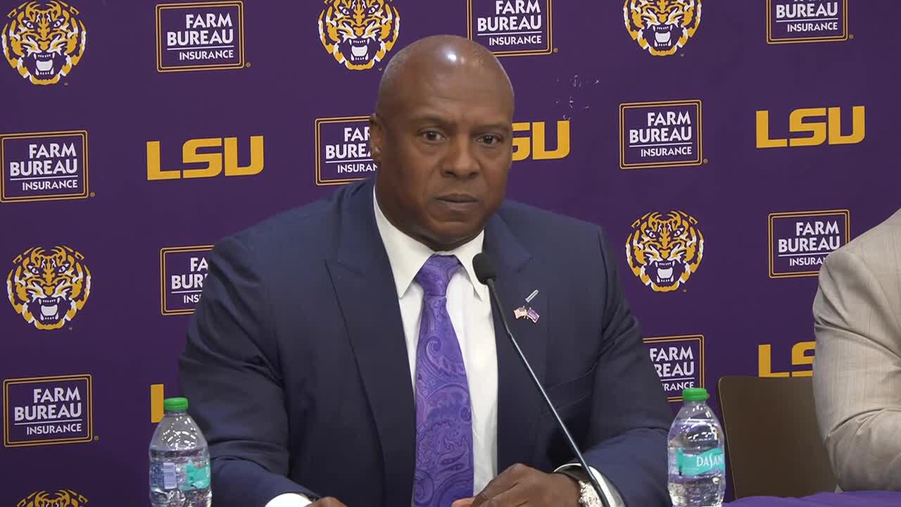 LSU names Verge Ausberry interim athletic director after Scott Woodward ...