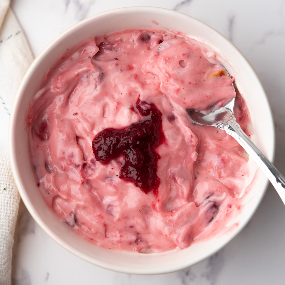 Cranberry aioli