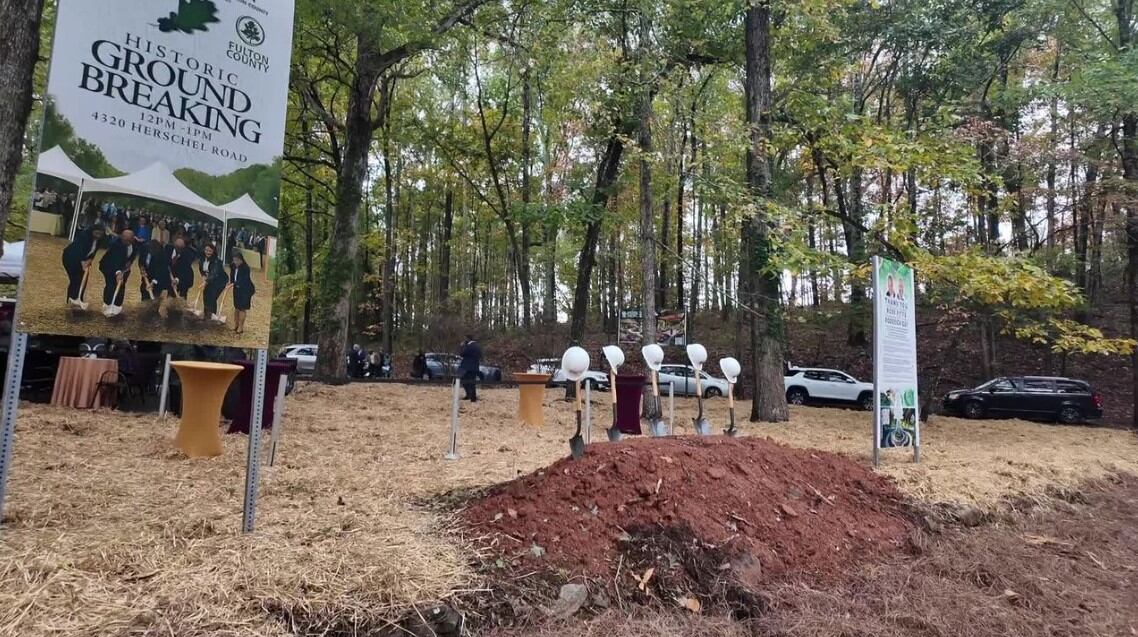 College Park breaks ground on Roderick Gay Botanical Garden