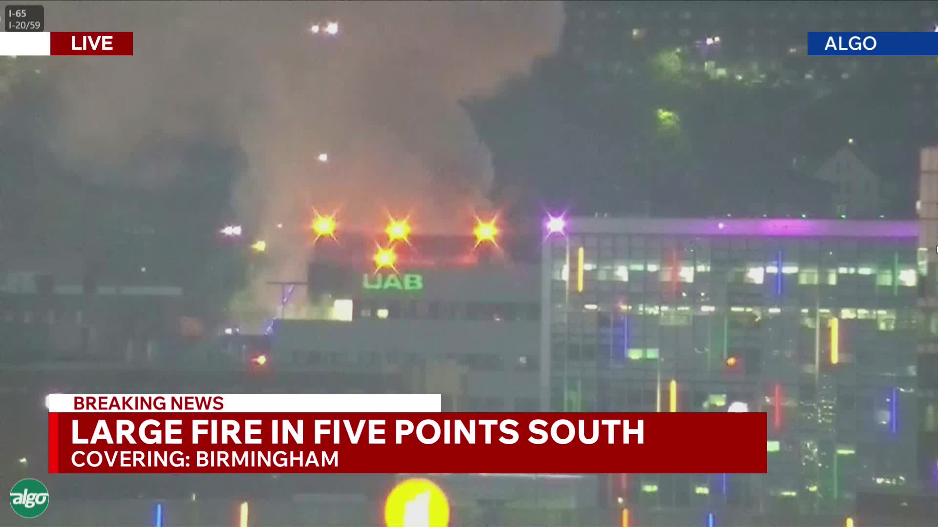 Crews battle large fire in Five Points South