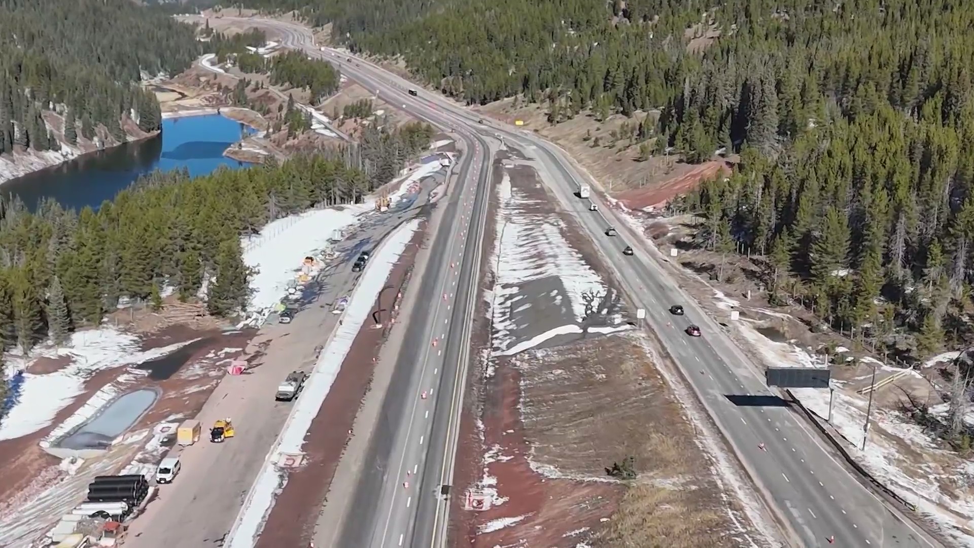 Crews wrap up work on project to make dangerous stretch of I-70 - safer