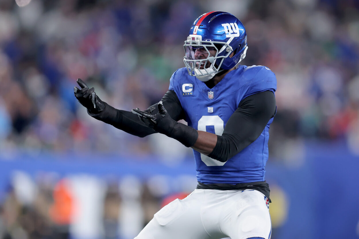 The Giants have three star edge rushers and one snap-count problem