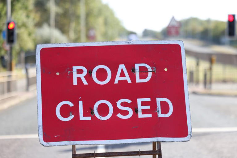 Major road closed in both directions after 'serious incident' at train ...