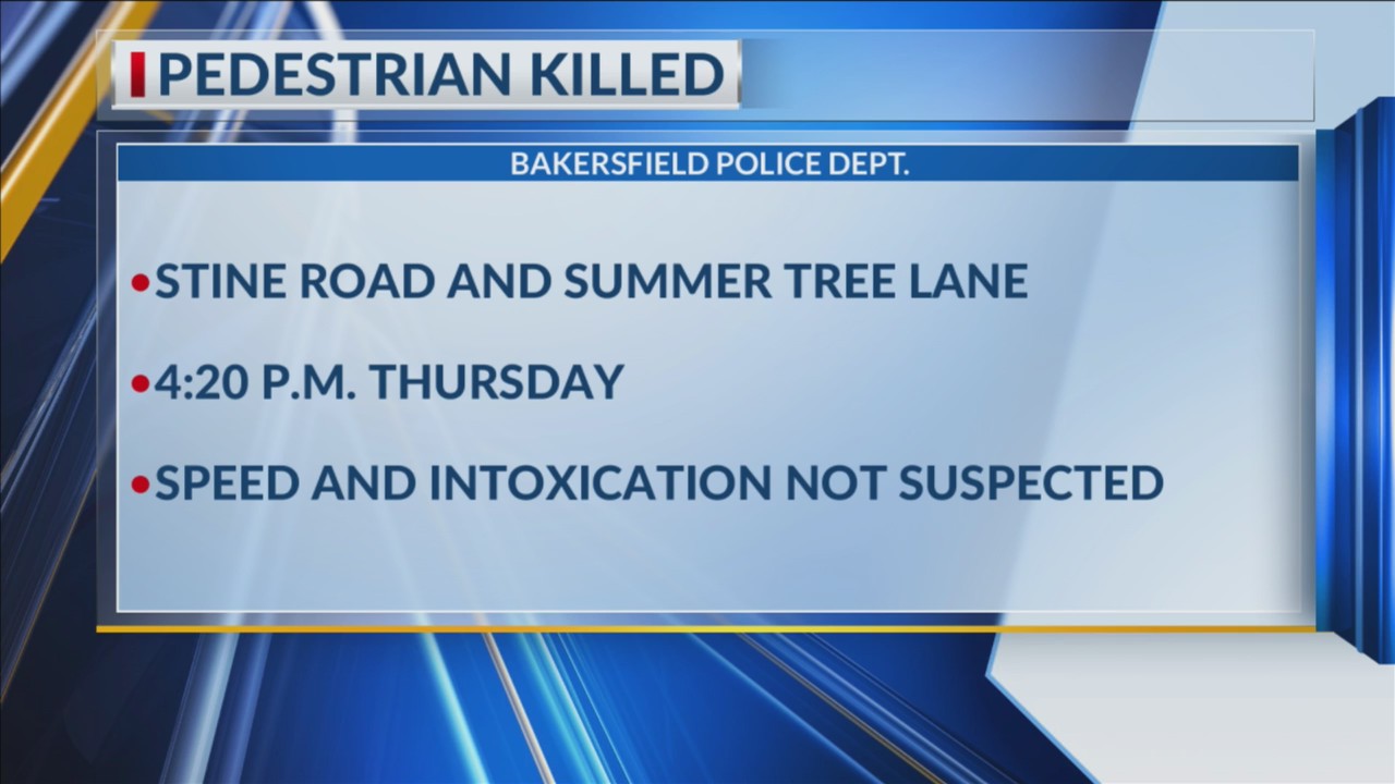 One dead after being struck by a vehicle in southwest Bakersfield