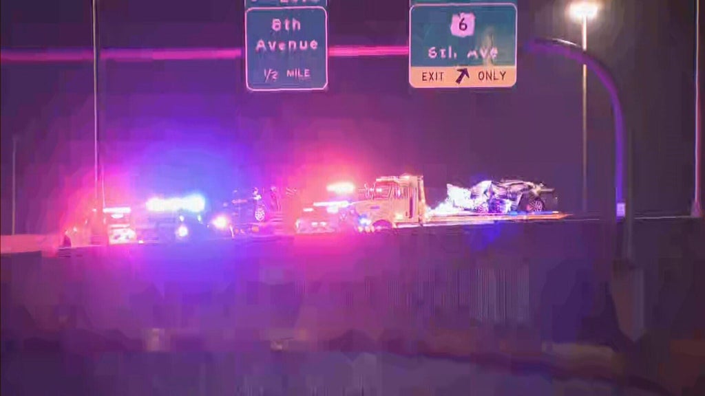 2 killed in wrong-way crash in Denver on I-25 at 6th Avenue early ...