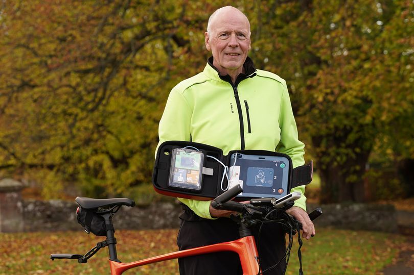 Dad Who Survived Cardiac Arrest On Cycle Thanks To Defib Welcomes 10k