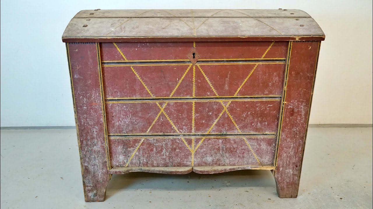 Amazing restoration of a rare chest
