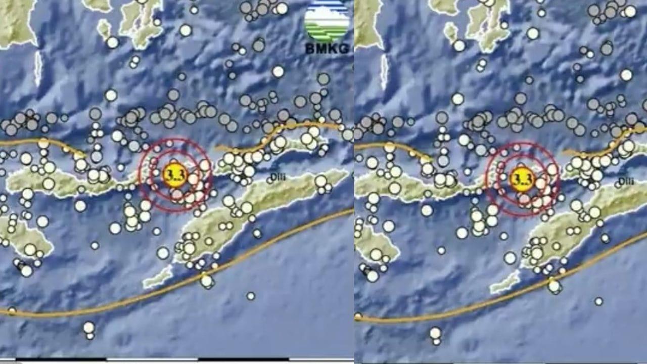 Gempa Bumi Magnitudo 3,3 Guncang Lembata NTT
