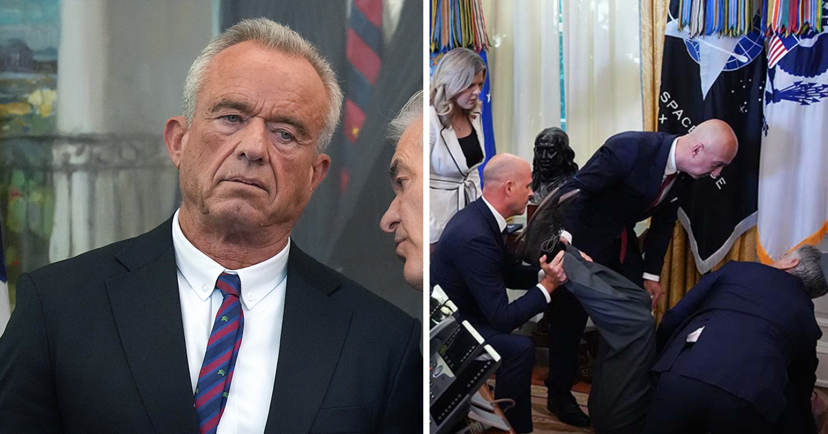 RFK Jr. ‘ran away’ from fainting man in the Oval Office insider