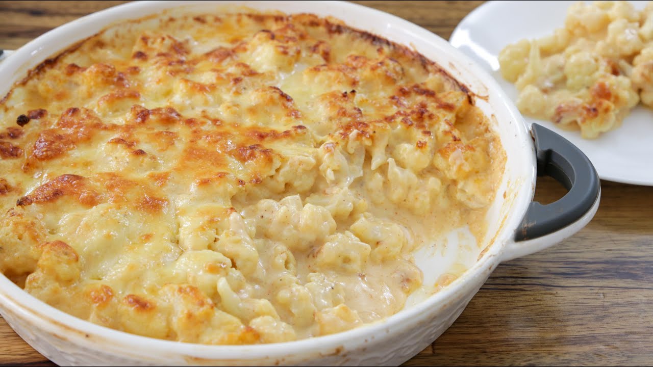 The Best Thanksgiving Side Dish Creamy Cauliflower Cheese